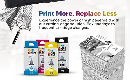 GPS Colour Your Dreams Refill dye Ink for Brother BT5000CMY BT6000BK Compatible DCP T520W, T300, T310, T420W, T500W, T220, T700W, T820DW, T910W,... - Image 3