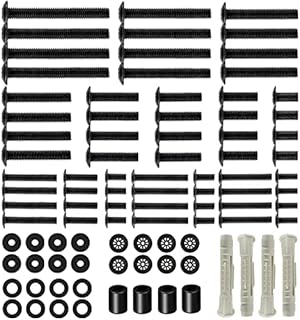 MOUNTUP Universal TV Mounting Hardware Kit Fits Most LED LCD OLED 4K TVs, Includes M4 M5 M6 M8 TV Screws, Spacers, Washers, and Concrete Wall Anchors for TV/Monitor Mounting up to 80 inches, MU0041