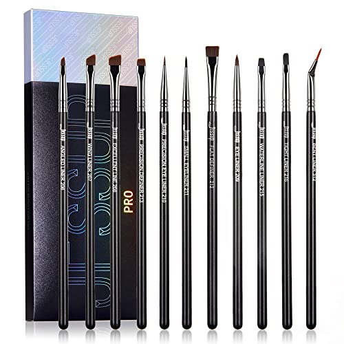 Jessup Lip Brush Set, Professional Lip Makeup Brushes for Lipstick Streak-Free Contour Define and Accentuate, Premium Synthetic Hair, 5pcs T325