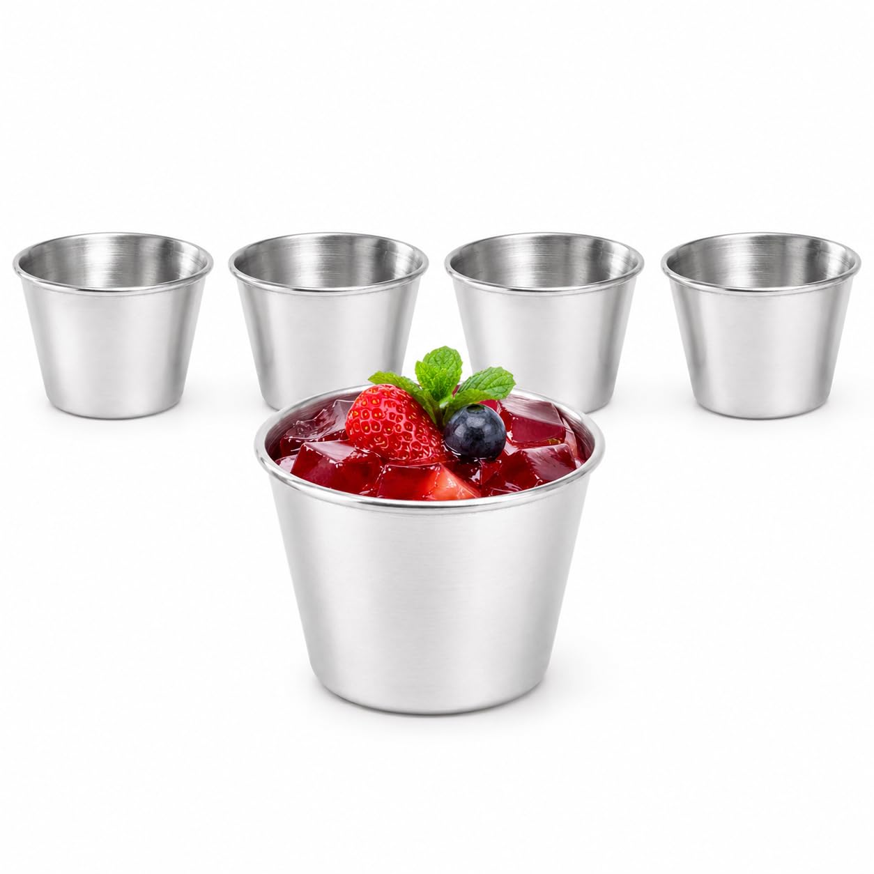 Amazon | Asdays プリンカップ 製菓用品 耐熱 カップ容器 ゼリー型