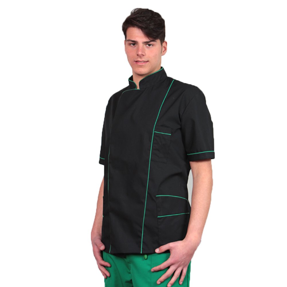 Hunter Blouse/veste de barbier, coiffeur, esthéticien, pour homme Xl bleu
