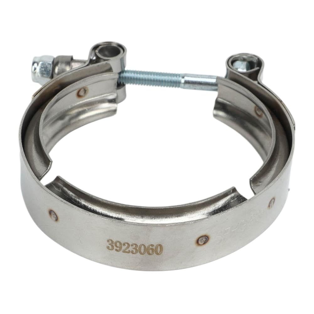 Dpapvffwt Onecolor Turbo V Band Clamp Aluminum 3069053 Compatible With Ram 2500 3500 5.9L