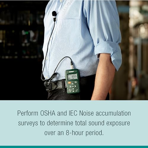 Extech SL400 Lärmdosimeter mit USB-Schnittstelle