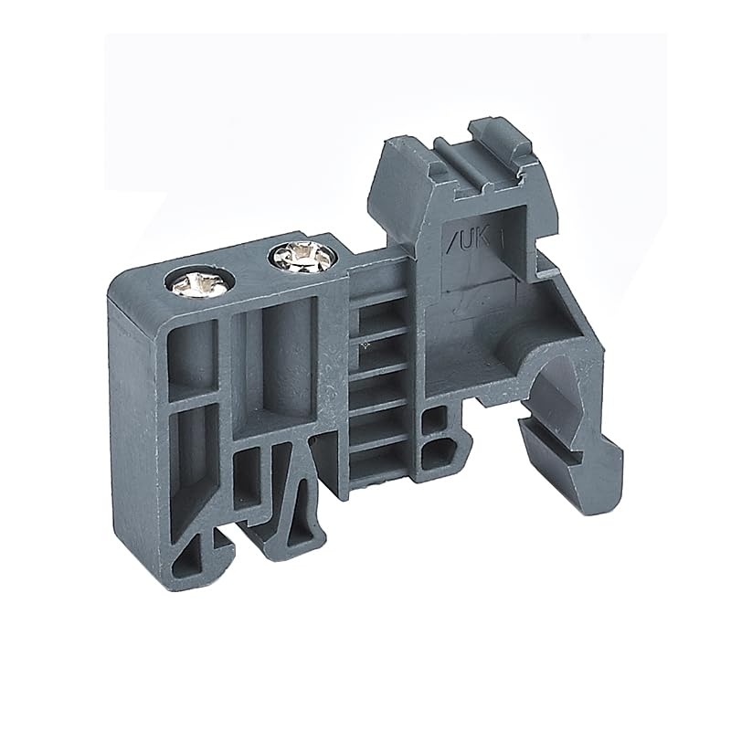 Conector central UKFB1-10-10N para evitar falsos contactos en bornas serie UK de carril