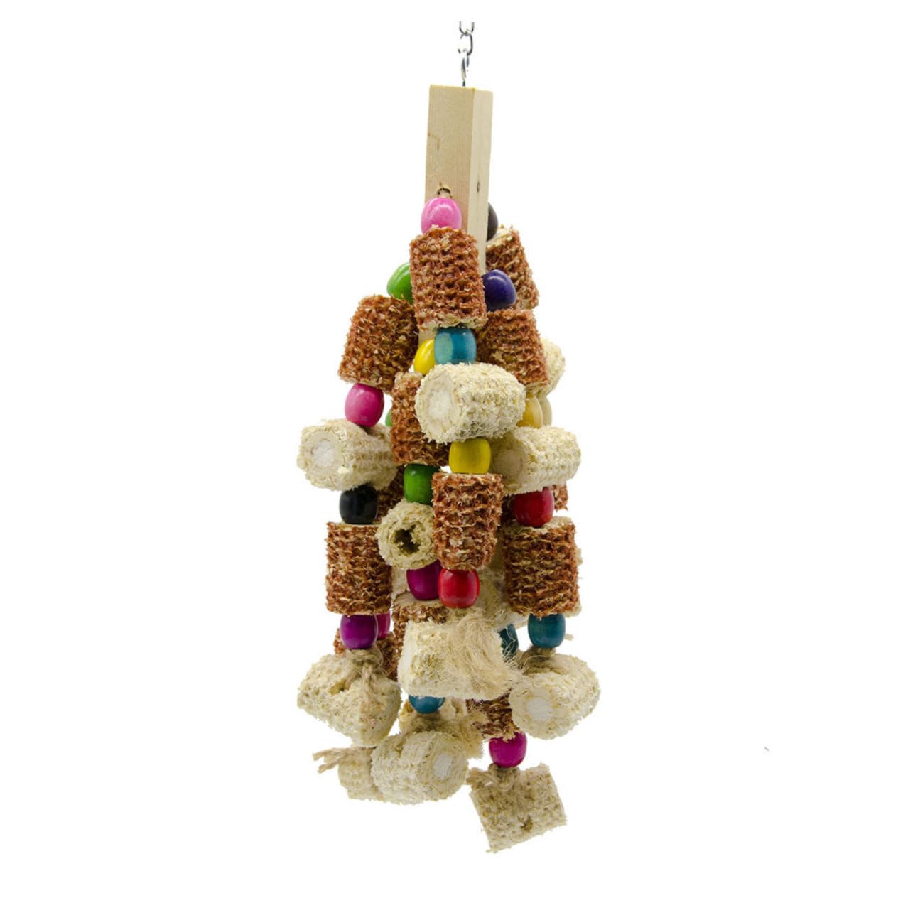 YARNOW 2 Pièces Jouet à Mâcher Oiseau Jouet Déchirant Oiseau s pour Petits x s Perroquet à Mâcher pour Pendaison Épi De Maïs Cage pour Animaux De Compagnie
