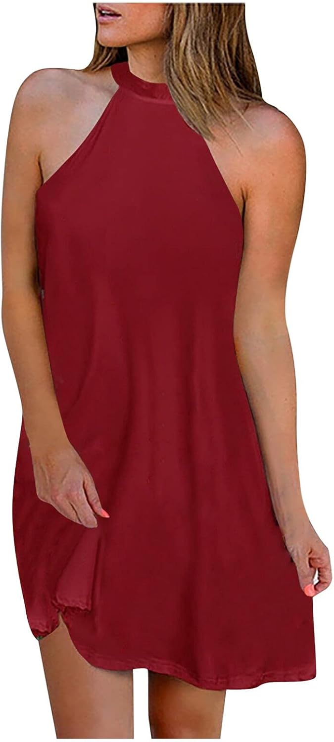 Vestidos tipo camisa para mujer, estampado floral, bohemio, manga corta, cuello en V, volantes, cinturón, acampanado, con vuelo, maxi vestidos