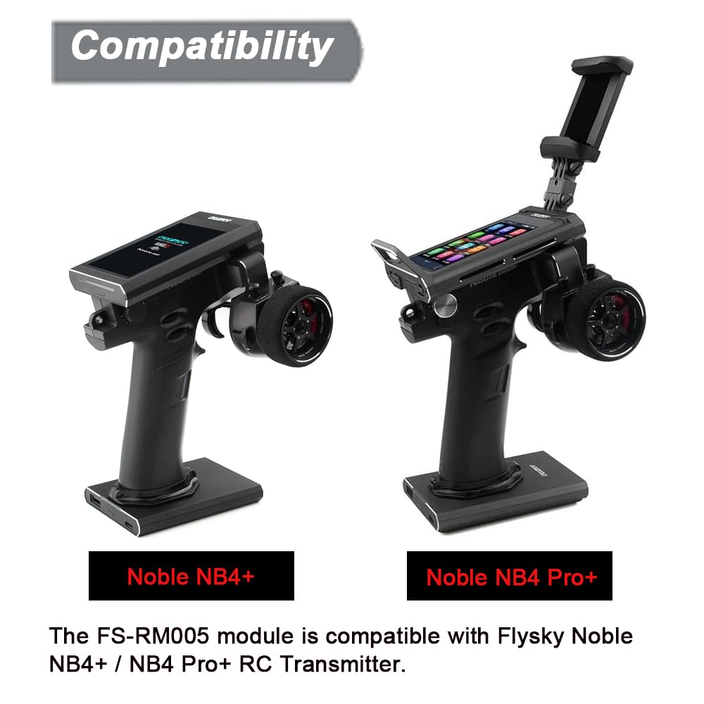 GoolRC Flysky FS-RM005 FHSS - Módulo de 2.4 GHz para transmisor RC Flysky Noble NB4+ / NB4 Pro+