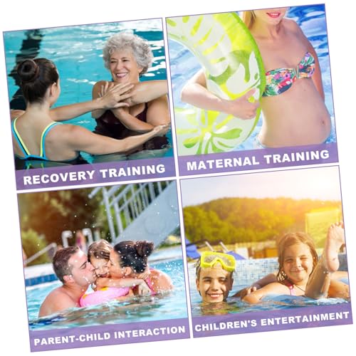 image for BESPORTBLE 2 Pcs Aquatic Dumbbells Exercise Water Dumbbells Pool Dumbb