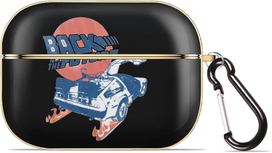 Amazon.co.jp: AirPods Pro2兼用ケース バックトゥザフューチャー（2