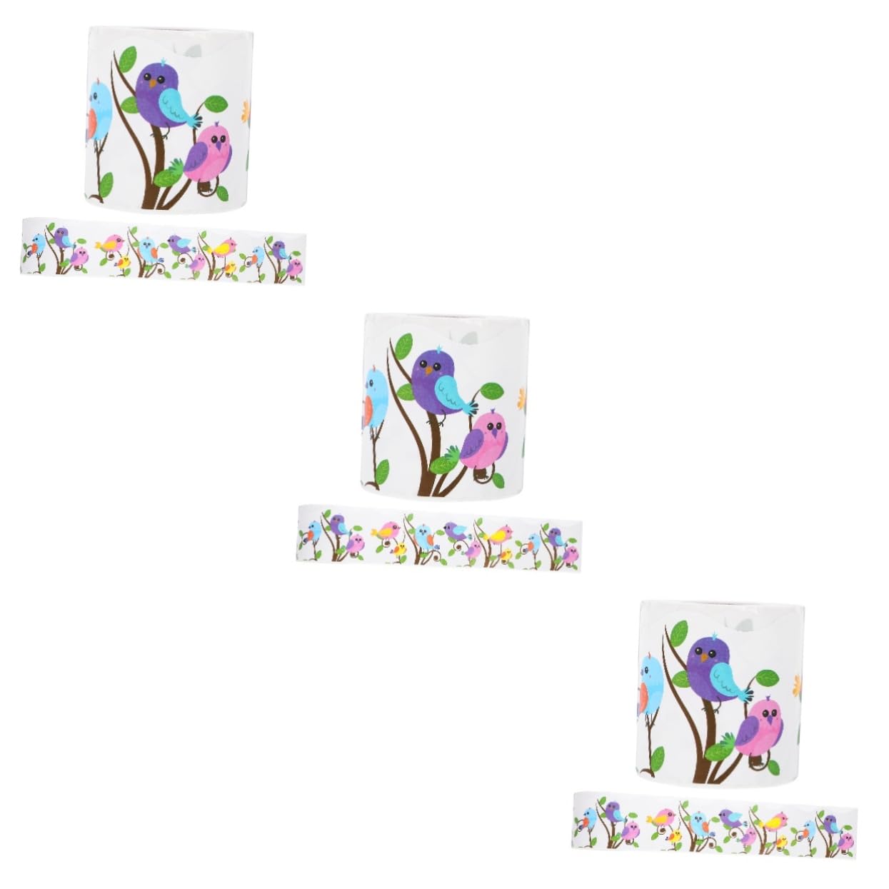 Housoutil 3 Rollos De Pegatinas Decorativas Autoadhesivas Para Aulas Tablones De Anuncios Elegantes Pegatinas De Pared De Pvc