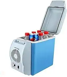 Mini Cooler Geladeira para Carro 7,5L Portatil 12v Camping Viagem Refrigera e Aquece