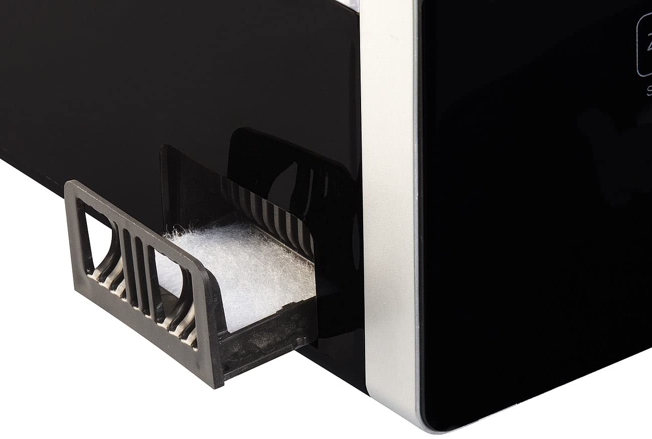 Humidificador ultrasónico digital LBF-610 con niebla fría/caliente, temporizador, ionizador y depósito de 6 L