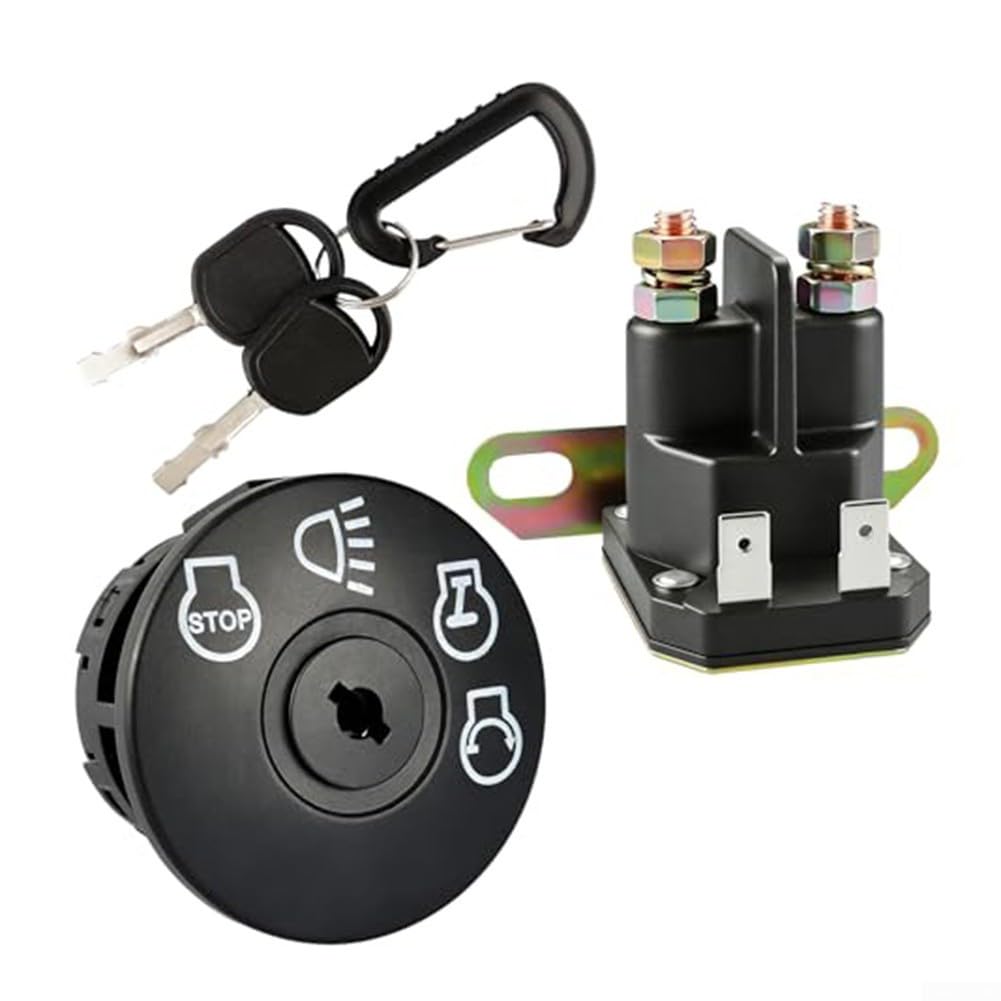 Kit interruttore di accensione e solenoide di avviamento per tosaerba per L100 L105 L108 AM138068 725-04439 725-1741 interruttore magnetico 12V