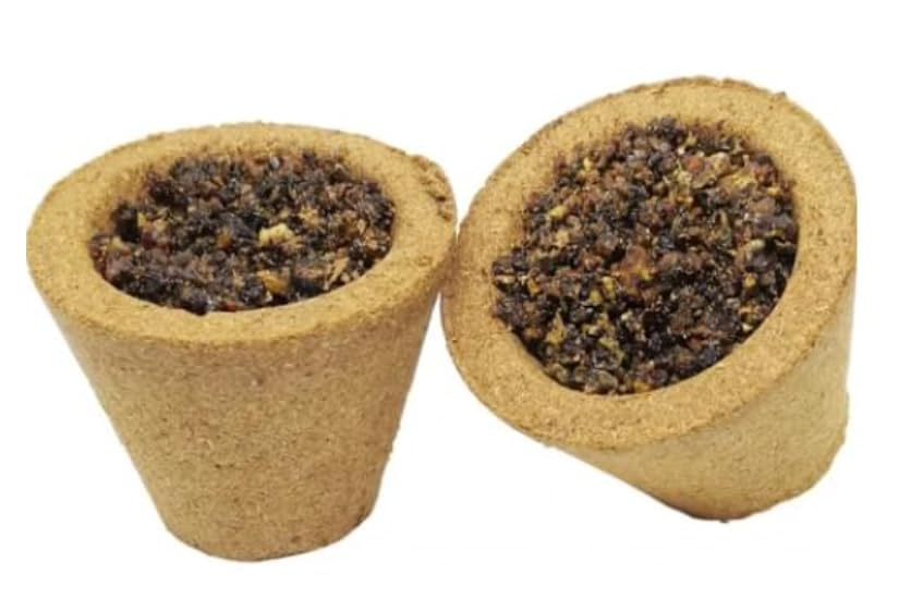 GPT-Vibe Pure Naivedya Sambrani Dhoop Cups for Pooja (12 pcs) | Havan Cups for Pooja, Home & Festivals | Natural Guggal Dhoop Original | Dhoop Cones-image-42