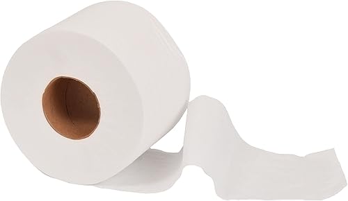 Rollo de papel higiénico estándar de 2 capas, color blanco, dispensador de pañuelos de baño para el hogar, oficina, multiusos (5) Rollo de papel higiénico estándar de 2 capas, color blanco, dispensador de pañuelos de baño para el hogar, oficina, multiusos (5)