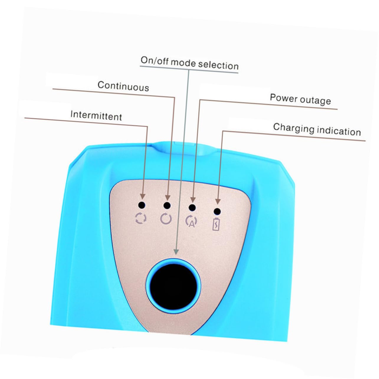 POPETPOP de para Acuario Panel Solar para Peces Aireador de Agua Sumergible sin Ruido 35 Recargable por USB Aireador para Pesca al Aire