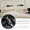 YGDMD 2PCS Car Seat Gap Filler Organizer,2 in 1 Car Gap Filler with Fill and Storage Function for Storing Phones Keys Cards,Universal Multifunctional No Drop Seat Guard for Cars (Beige) #3