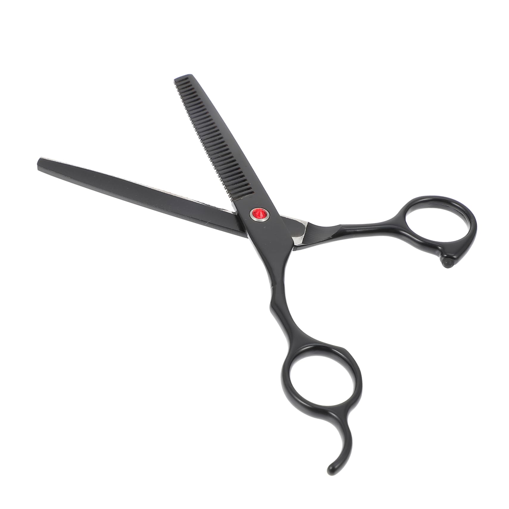 Didiseaon 2 Pz Forbici Da Depilazione Del Viso Forbice Per Denti Piccole Forbici Forbice Da Rasoio Da Salone Tosatrici Da Professionali Acciaio Inossidabile Black