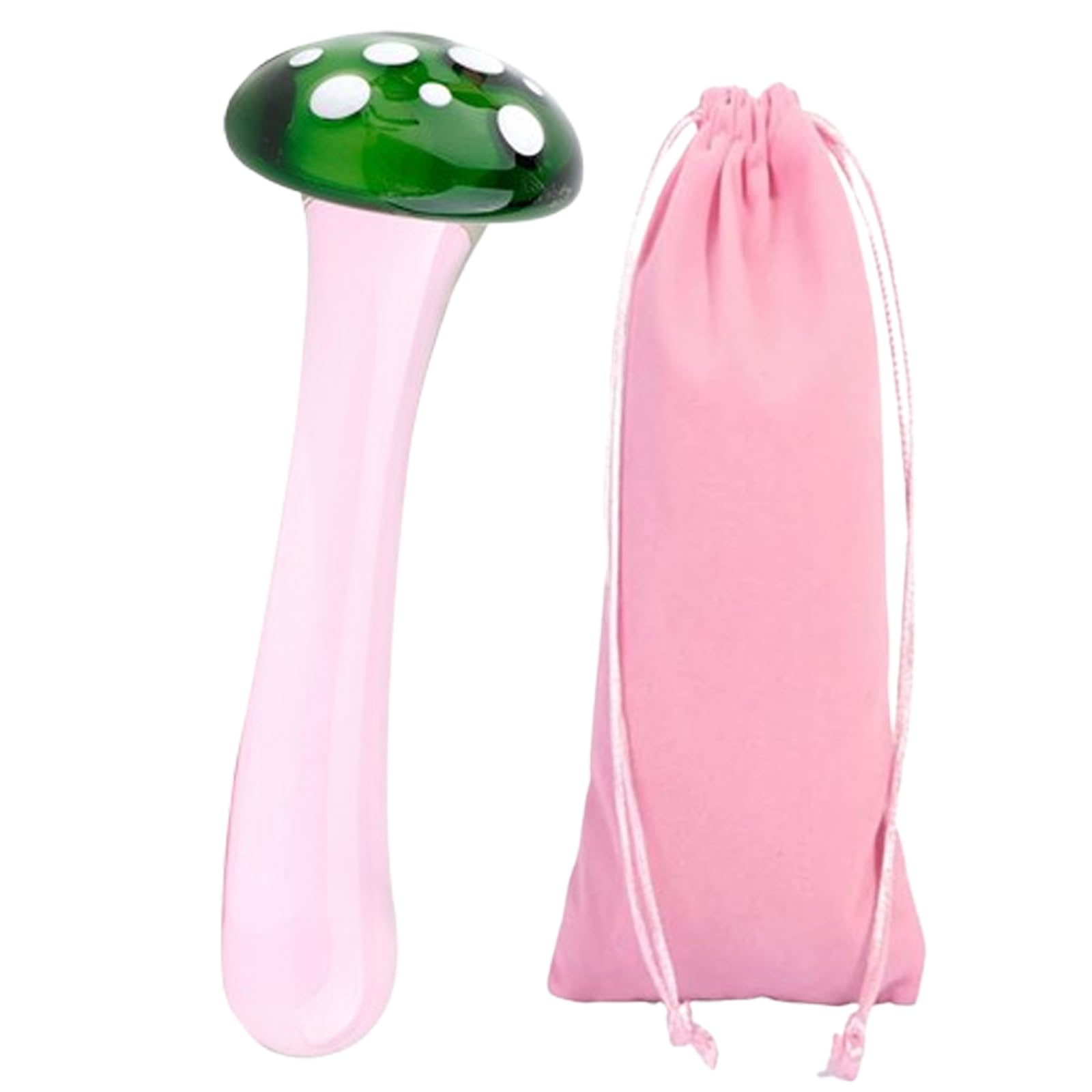 Mushroom Anal Plug Anal Trainer Crystal Dildo Penis Glass Pleasure Wand Prostate Massager Glass Sex Things for Couples