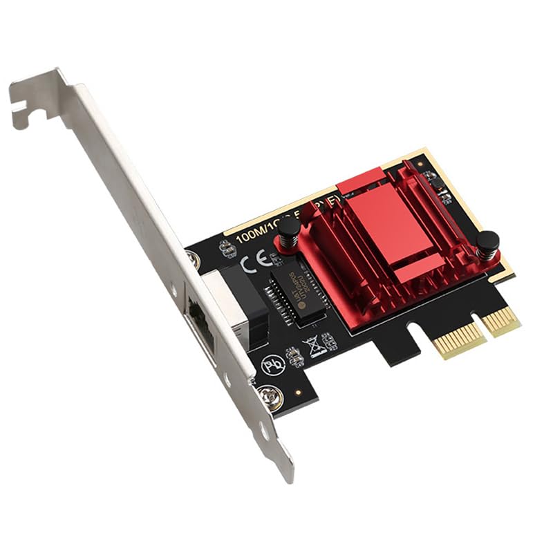 2.5GBase-T PCIe Network Adapter 2500Mbps PCI Express Gigabit Ethernet Card NIC RJ45 LAN Controller with Low Profile - RTL8125B Chip Version-image-7