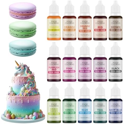 Nomeca 15 Colors Food Coloring Set Cover