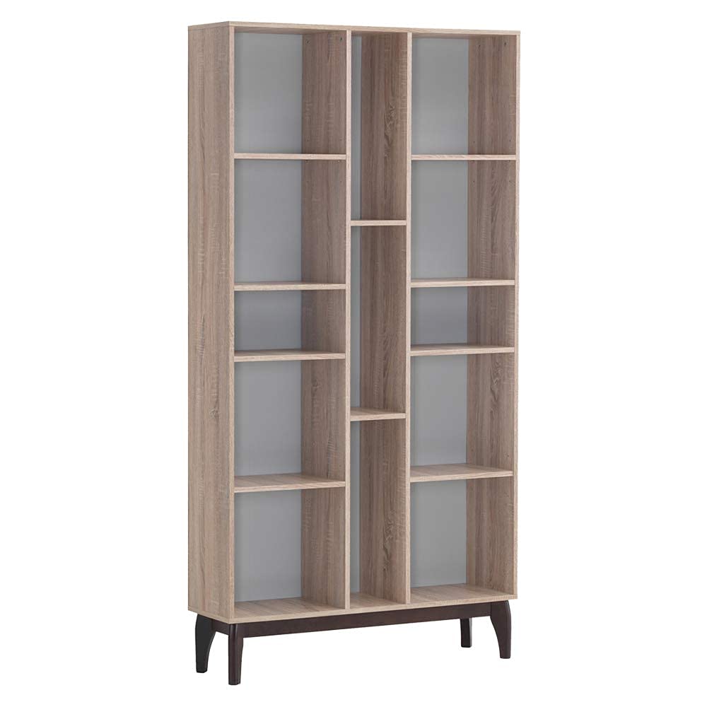 BRAMes Shelf, Beige And Grey - H 2000 X W 300 D 1020 mm