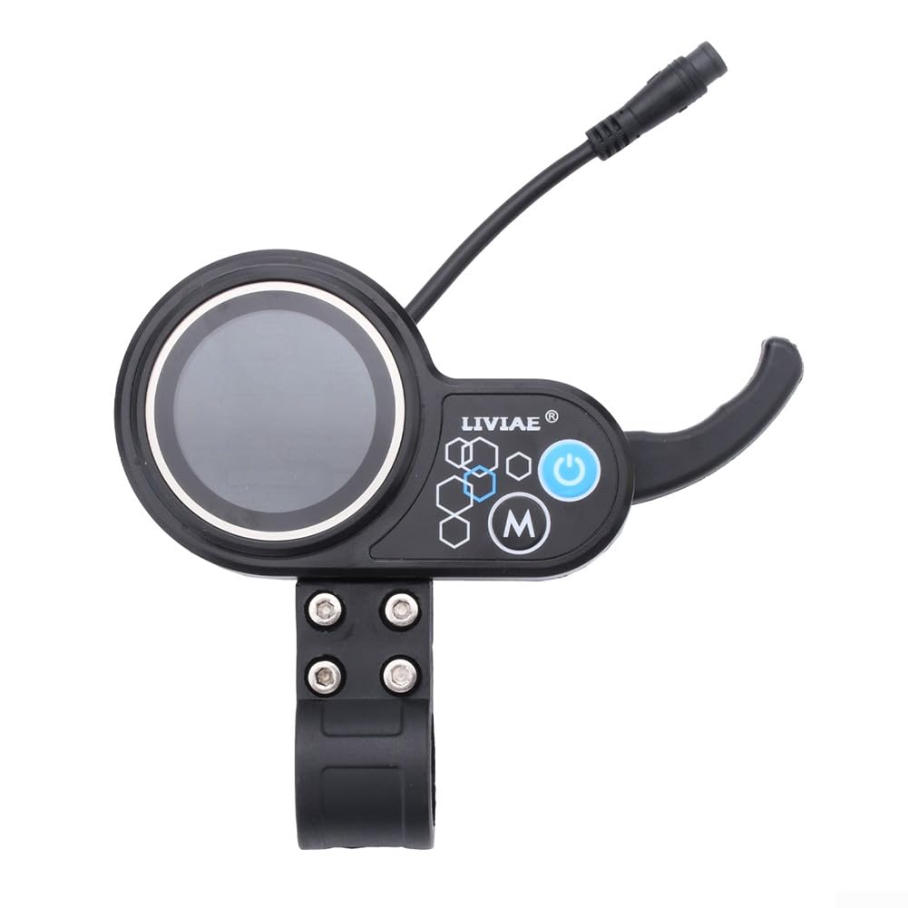 Écran LCD multifonction pour scooter électrique 6 broches pour contrôleur de scooter électrique Liviae