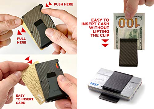 Sorax Carbon Fiber Wallet & Money Clip