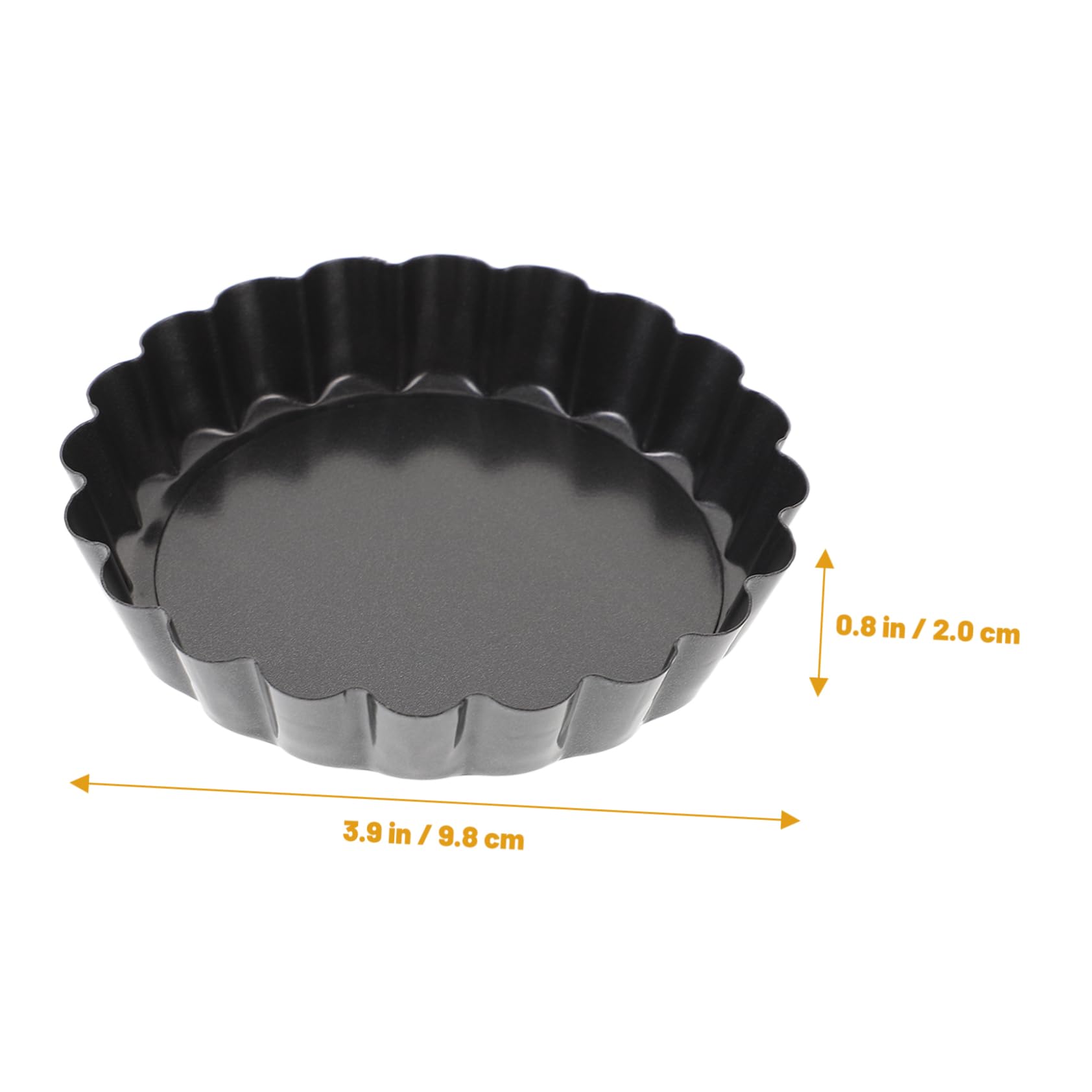 Cabilock Cake Molds for Baking Nonstick Tartlet with Removable Bottom Cake Pan for Baked Tart Shells and Desserts
