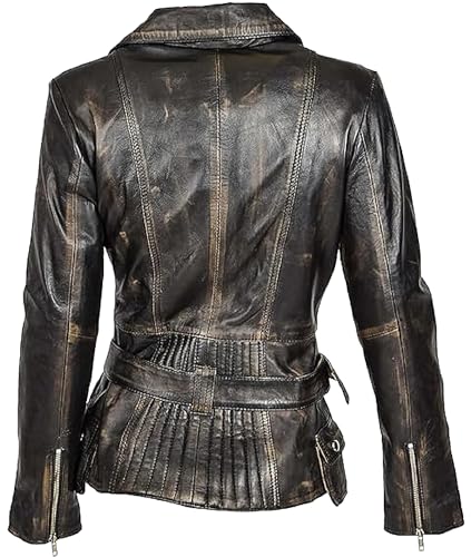 Womens Genuine Lambskin Leather Jacket | Classic rider leather jacket | Black Leather Jacket Women | Womens Leather Jacket2