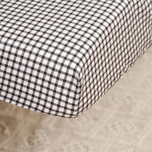 Image of CLOTHKNOW 4Pieces Black and White Toddler Bedding Sets for Boys Girls | Kids Comforter, Love Shaped Pattern Bedding Sets, Soft Cute Comforter Sets, All Season