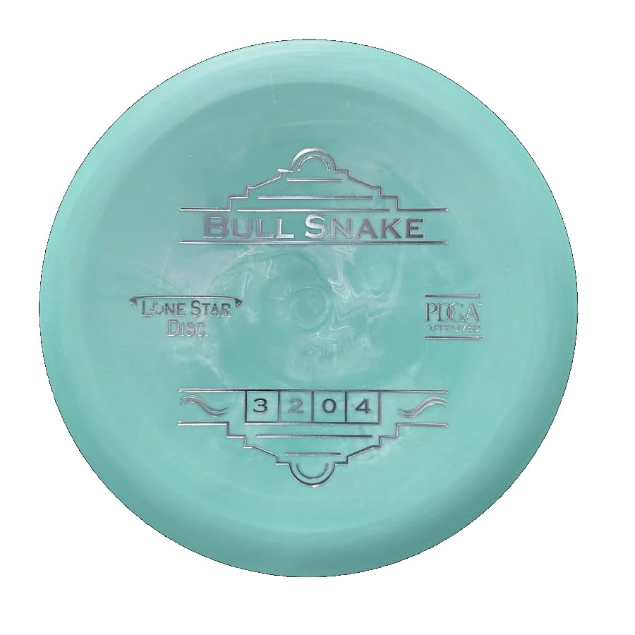 Lone Star Disc Victor 2 Bull Snake | Overstable Disc Golf Approach Disc | 170+g | Floats in Water | Perfect for Forehand and Backhand Approaches | Colors May Vary