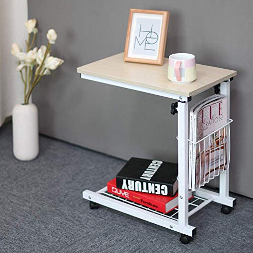LWW Table,Home Desks Side Table Movable Coffee Table/Side Lifting Beds