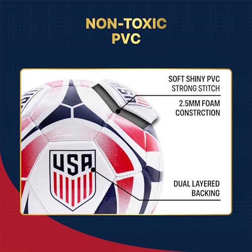 Image of Icon Sports Officially Licensed US Soccer Federation Soccer Ball