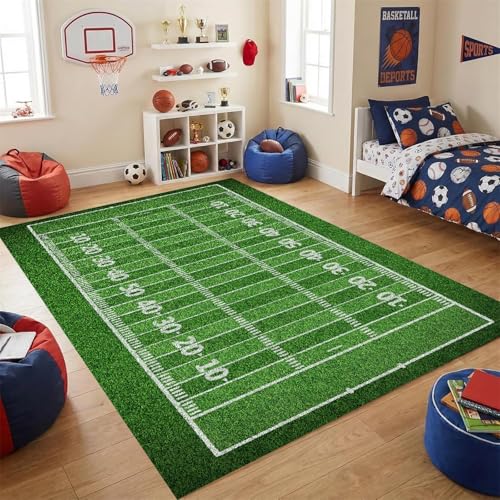 Tapete decorativo campo deportivo 3x4 pies miniatura 4