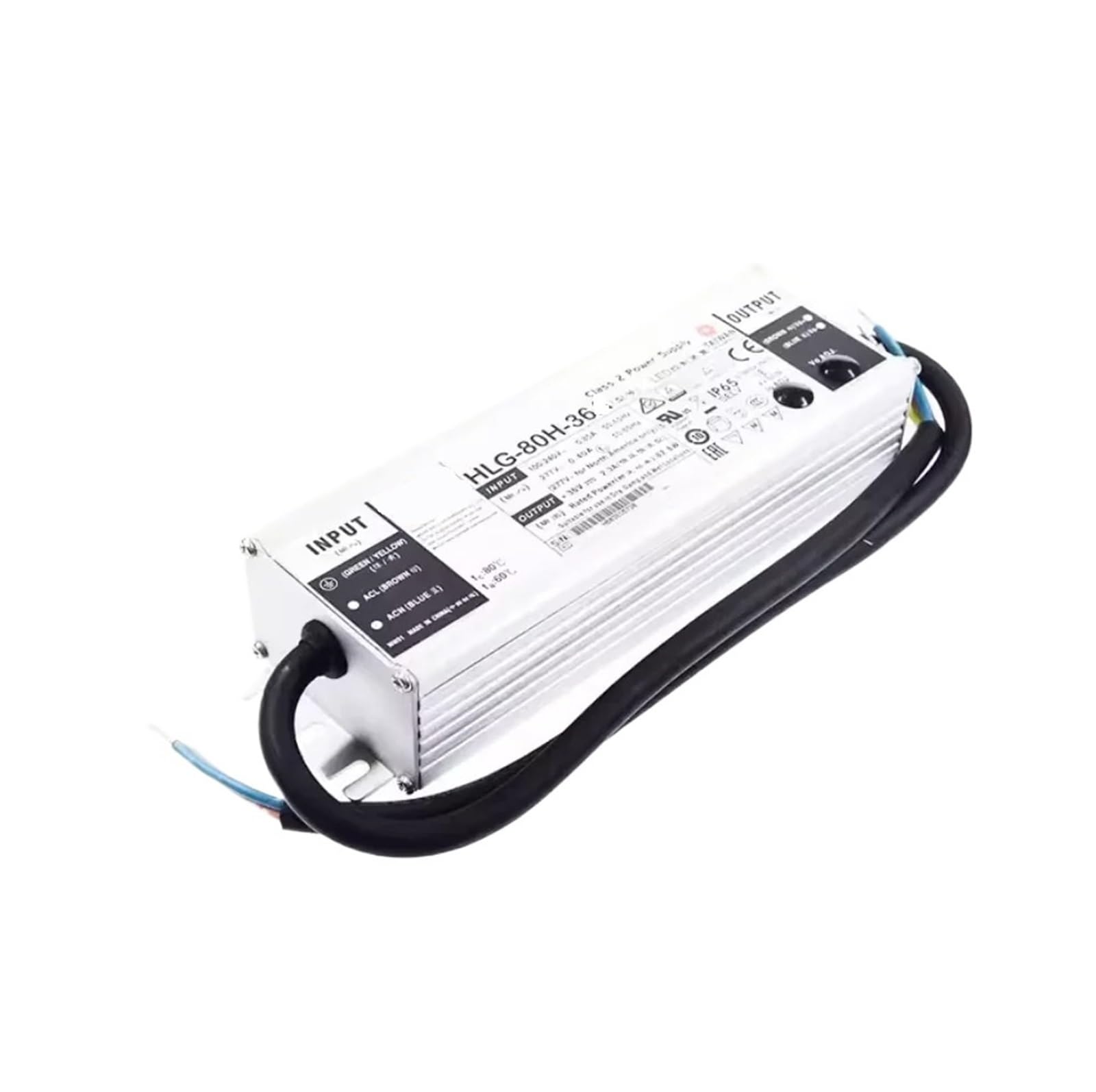 BRODEFUP LED power supply HLG-80H HLG-80H-12A HLG-80H-15A HLG-80H-24A HLG-80H-30A HLG-80H-36A HLG-80H-42A HLG-80H-48A 80W(HLG-80H-15A)