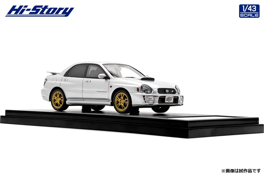Hi Story 1/43 Subaru IMPREZA WRX STi (2001) Premium Silver