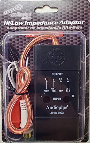 Audiopipe Hi/Low Impedance Adaptor miniatura 1