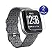 Produktbild X-Dision [2 Stück] HD Displayschutzfolie Kompatibel mit Fitbit Versa, 0,26 mm HD Schutzfolie, 9H Glas Schutzhülle, Anti-Kratz und Anti-Fingerabdruck, mehr Schutz