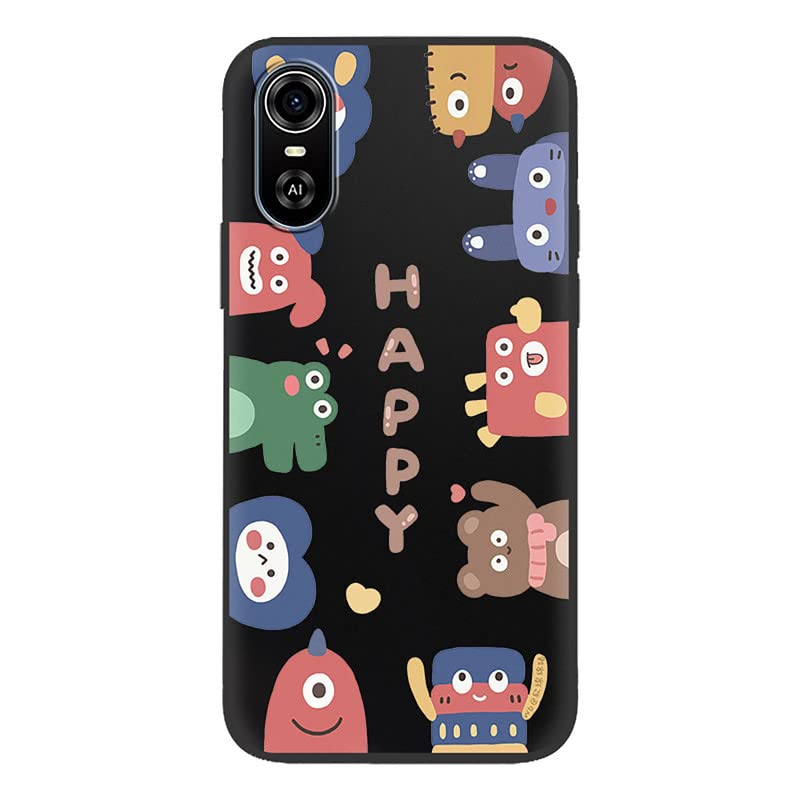 Custodia In Silicone Per ZTE Blade A31 Plus Design Radiale Disegni