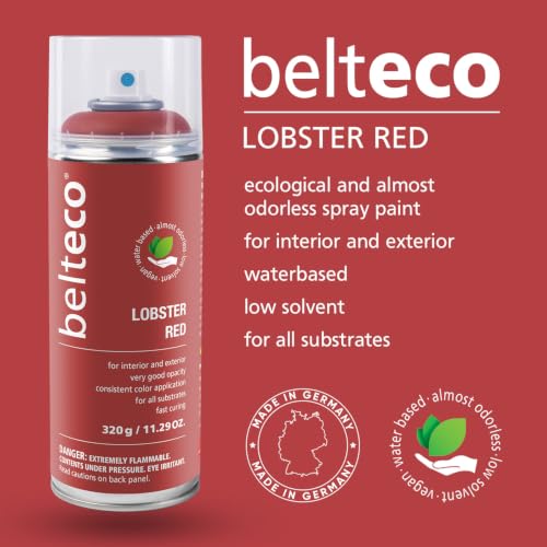 Image of Lobster Red Spray Paint | Water-based Spray Paint Red