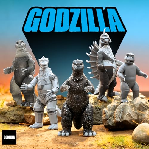 Image of Super7 Toho Godzilla Blind Box Flat - (12 Pack) 3.75 inch Toho Godzilla Action Figures Classic Cartoon Collectibles and Retro Toys