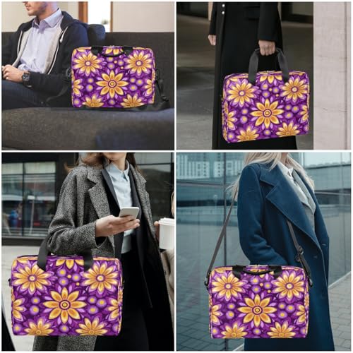 Bolso para Laptop 16 pulgadas Geométrico Psicodélico Delgado miniatura 7