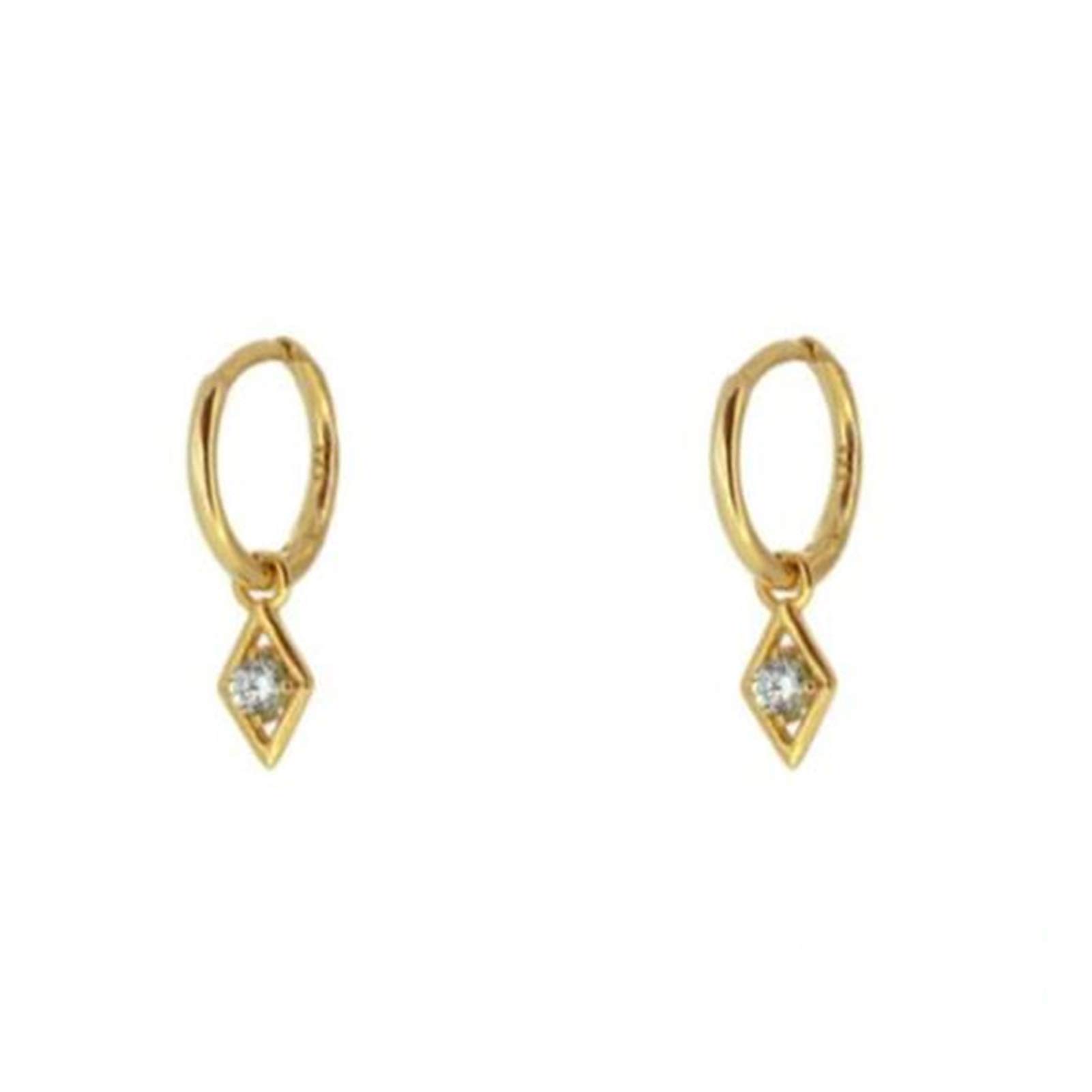 ISCBAFYX 2 Pezzi Orecchini a Forma di Stella Punk Orecchini a Bottone Orecchini in Argento Sterling 925 per Le Donne Gioielli di Tutti i Giorni Regalo per Feste Oorbellen yc629 (Colore della Gemma :