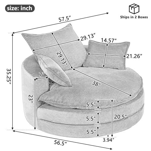 Sillón Plegable Beige miniatura 2