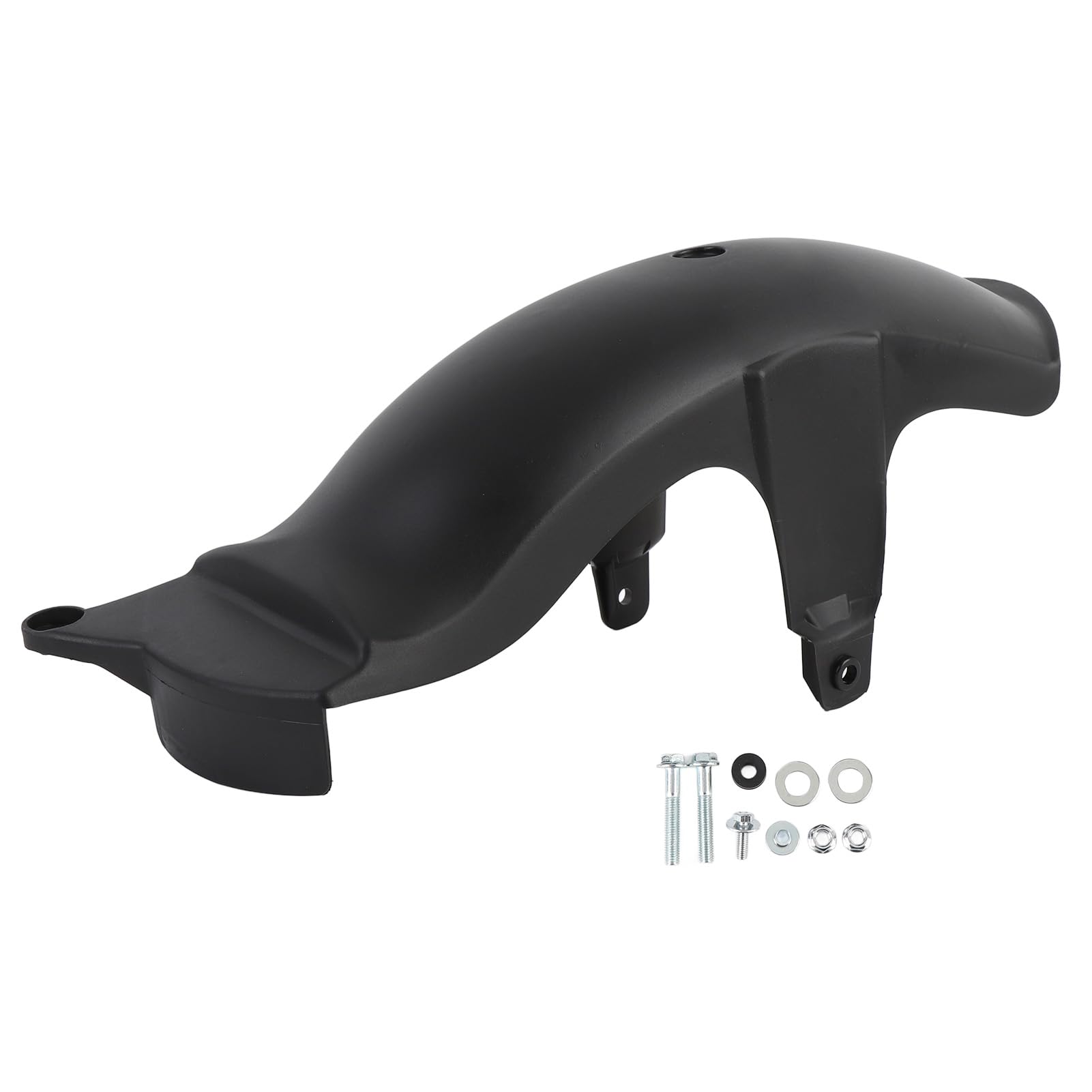Parafango Posteriore Moto, Design Resistente Agli Impatti (BLACK)