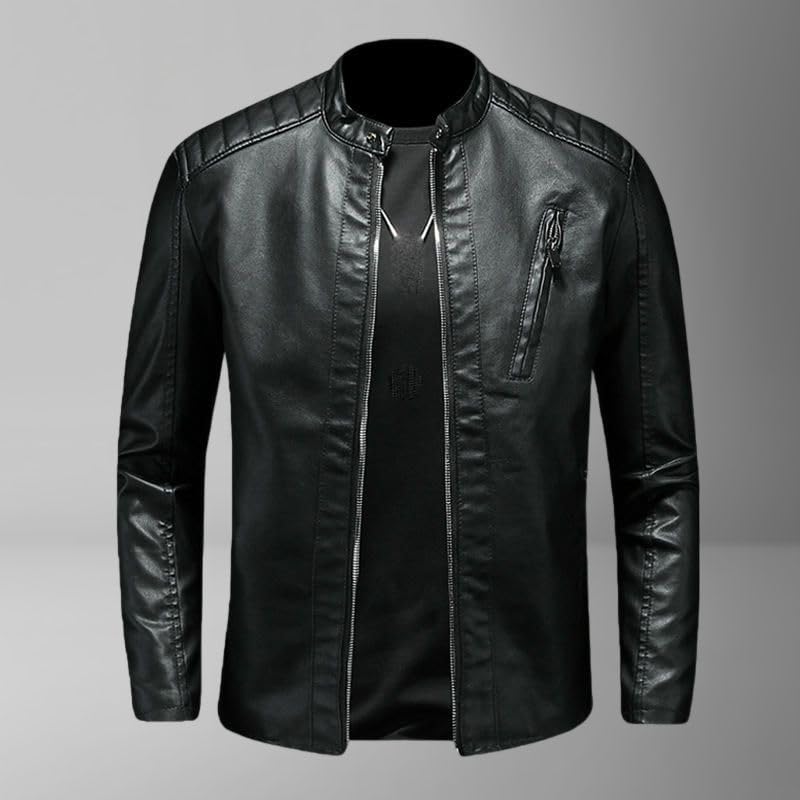 Chaqueta para hombre en poliuretano imitación cuero miniatura 6