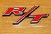 Dodge Jeep Chrysler Ram RT R/T Emblem Logo Decal Charger Challenger 300 Mopar