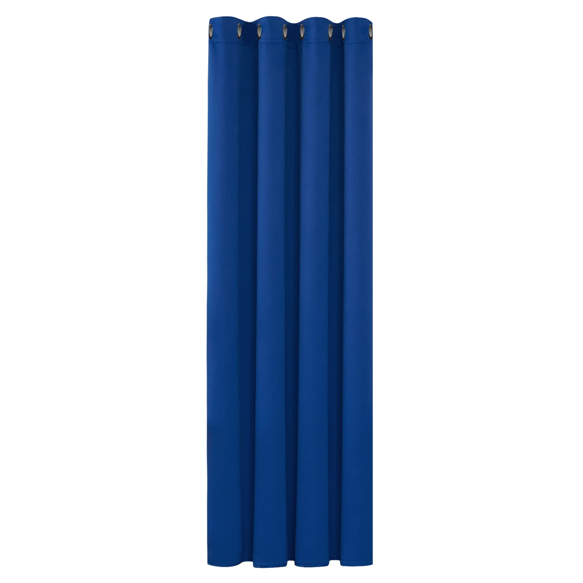 Deconovo Tende per Interni Oscuranti Camera da Letto 160 CM Altezza, Tenda Oscurante Termica Isolante per Interni Tende Moderne per Soggiorno 1 Pannello, 132x160 CM, Blu Elettronico