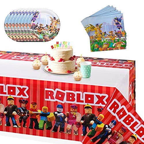 94-delige speelpartyaccessoireset, feestservies, inclusief banner, tafelkleed, borden, kopjes, servetten, hoed, rietjes… - Image 5